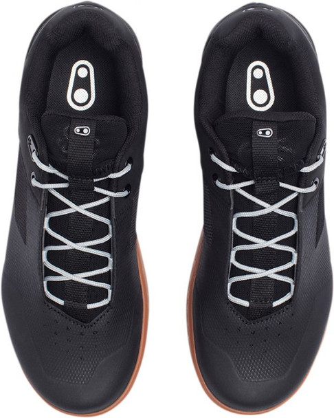 Black/Silver Top Detail