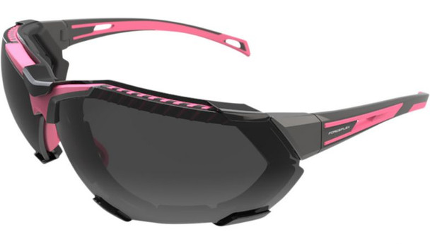 Grey/Pink With Smoke Lens