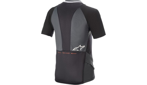 Black/Coral Rear Detail