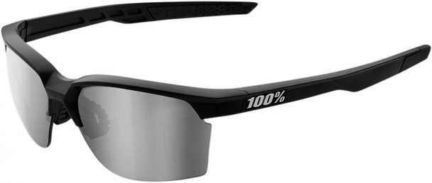 Balck With Silver Mirror Lens