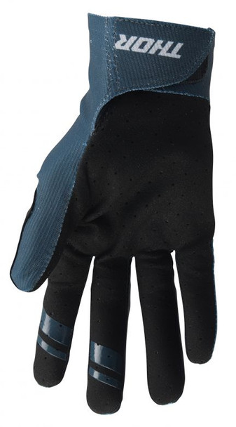 Teal/Midnight Palm Detail