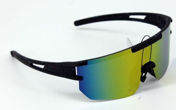 Black/Blue With Spectrum Mirror Lens