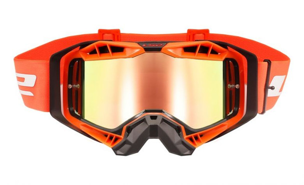 Black/Hi-Viz Orange With Orange Iridium Lens
