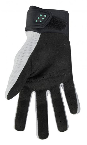 Black/Mint Palm Detail