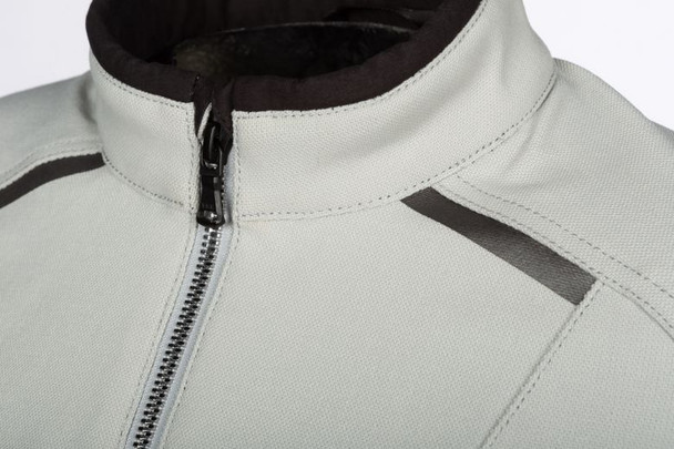 Cool Grey Collar Detail
