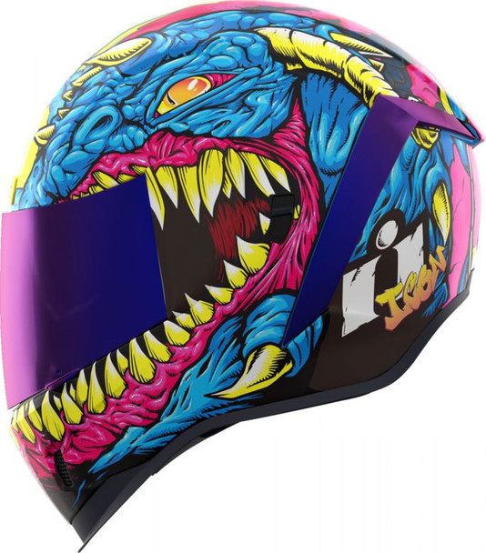 Blue Left Side Detail