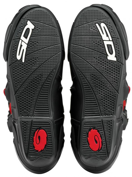 Black/Red Sole Detail