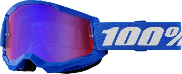 Blue With Red/Blue Mirror Lens