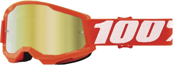Orange With Gold Mirror Lens