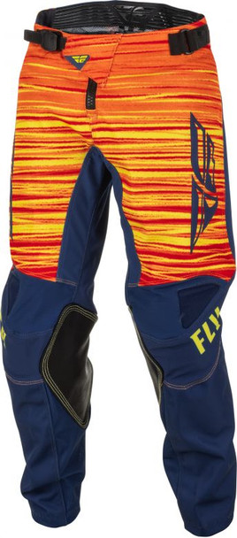 Navy/Yellow/Red Front Detail