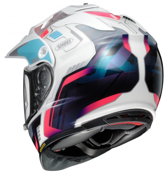 White/Light Blue/Pink TC7 Rear Detail