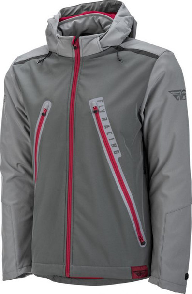 Fly Racing Carbyne Grey Jacket - Motorcycle Closeouts by Rider Approved LLC