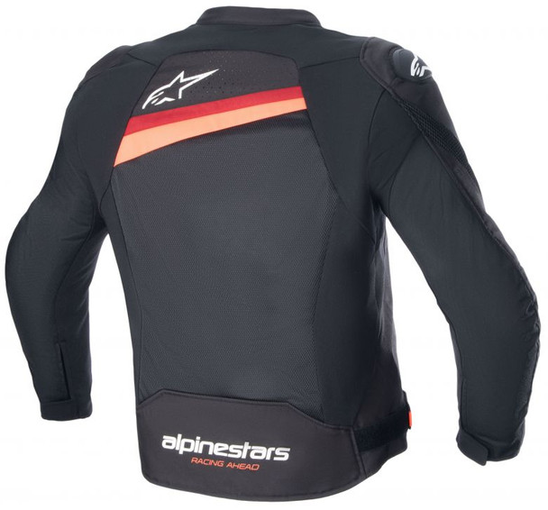 Black/Red Fluo Rear Detail