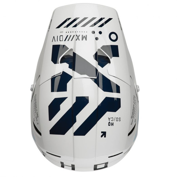 Navy/Acid Top Detail