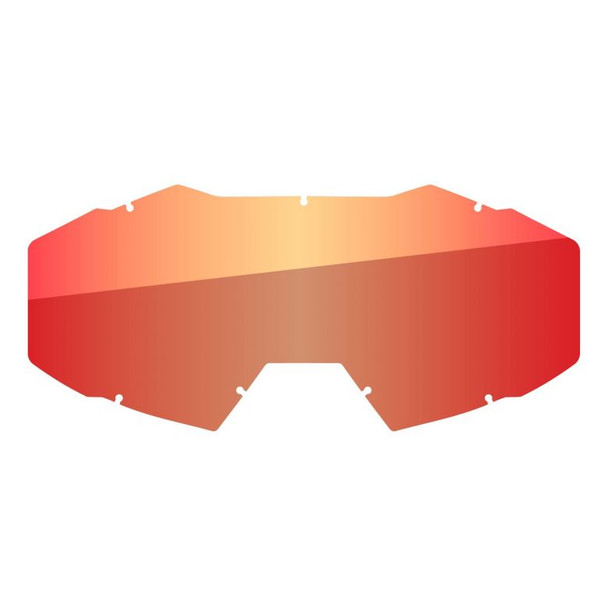 Light Smoke Red Mirror