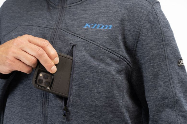 Dress Blue Front Pocket Detail