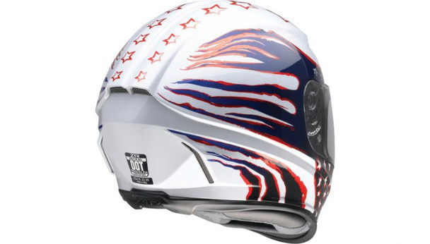 Red/White/Blue Rear Side Detail