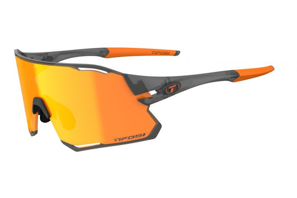 Satin Vapor With Clarion Orange/Clear Lens