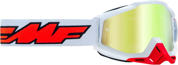 White With True Gold Mirror Lens