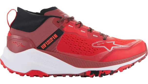 Bright Red/Dark Red/White