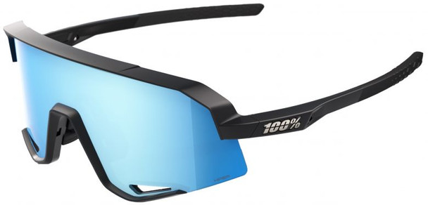 Matte Black With Hiper Blue Multilayer Mirror Lens