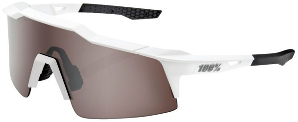 Matte White With Hyper Silver Mirror Lens