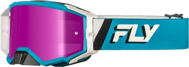 Blue/White Blue Base With Magenta/Teal Mirror Lens