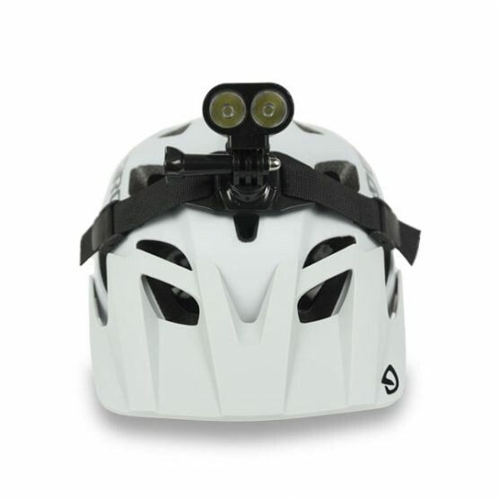 Shown on Helmet Front (Helmet Not Included)