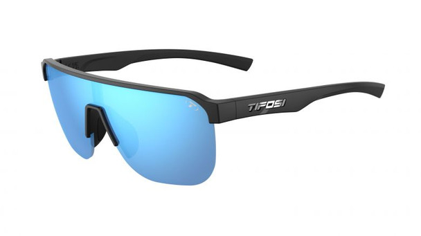 Black With Smoke Blue Lens