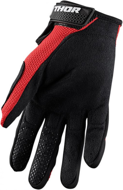 Red/Black Palm Detail