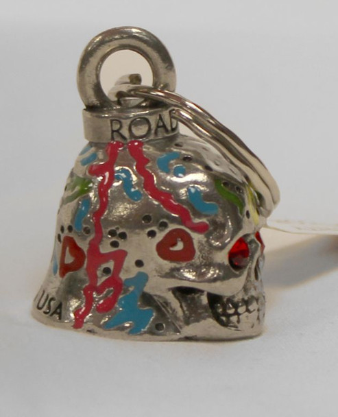 Sugar Skull Painted Side Detail