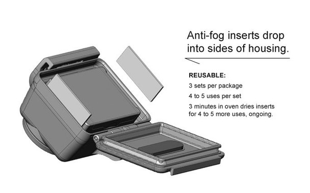 GoPro Hero Anti-Fog Inserts