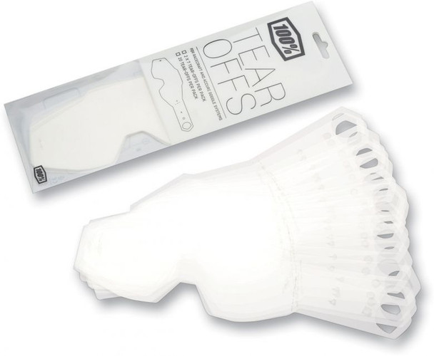 100 Percent Classic and Legend Barstow Tear-Offs - 20 Pack