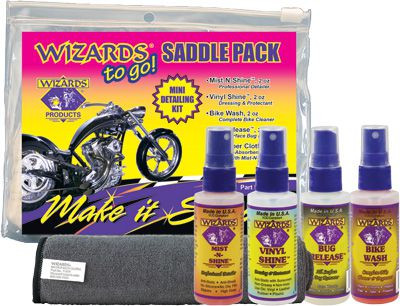 Wizards Saddle Pack Detailing Kit