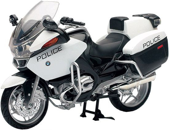 New Ray BMW R1200 RT-P US Police Bike 1-12 Scale Replica Die-Cast Toy