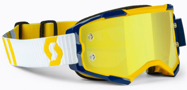 Yellow/Blue With Yellow Chrome Works Lens