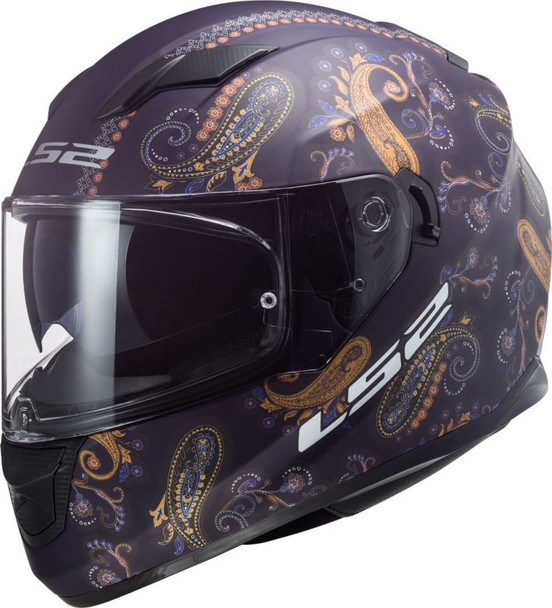 LS2 Stream Paisley Helmet - Motorcycle Closeouts by Rider Approved LLC