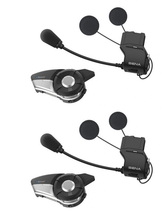 Sena 20S Evo HD Bluetooth Comm System - Dual Pack