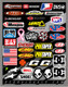 DCor Helmet Logos Sticker Sheet