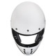 White No Visor Front Detail
