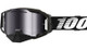 Black With Silver Mirror Lens