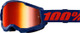 Navy With Red Mirror Lens