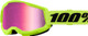 Neon Yellow With Pink Mirror Lens