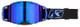 Blue Chrome With Dark Smoke Blue Mirror Lens