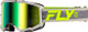 Dark Grey/Hi-Vis With Iridescent Green Mirror
