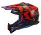 Red/Blue/Purple Left Side Detail