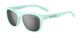 Satin Crystal Teal With Smoke Polarized Lens