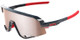 Gloss Carbon Fiber With Hiper Crimson Silver Mirror Lens