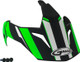 Vertical Matte Black/Hi-Vis Green
