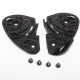 Shoei Replacement Baseplate Full Set for X-Twelve RF-1100 and Qwest Helmets